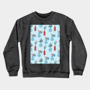 Pattern with flower bouquets Crewneck Sweatshirt